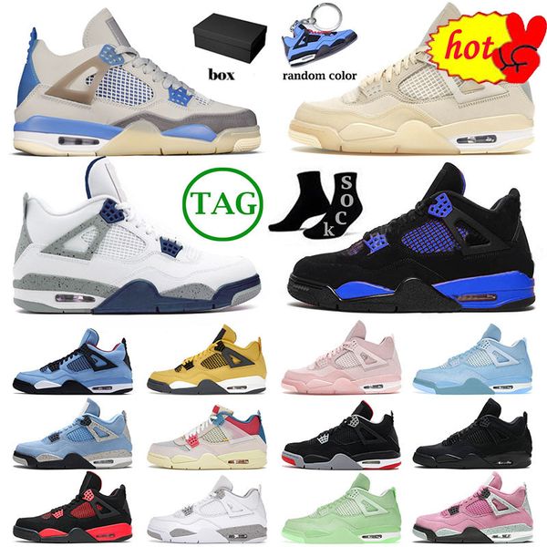 with box jumpman 4 4s iv designer basketball shoes for mens womens midnight navy sail pink cactus jack military black cats blue thunder
with box jumpman 4 4s iv designer basketball shoes for mens womens midnight navy sail pink cactus jack military black cats blue thunder