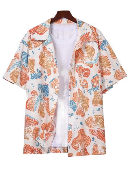 romwe guys allover print shirt without tee j7ma#, White;black
romwe guys allover print shirt without tee j7ma#, White;black