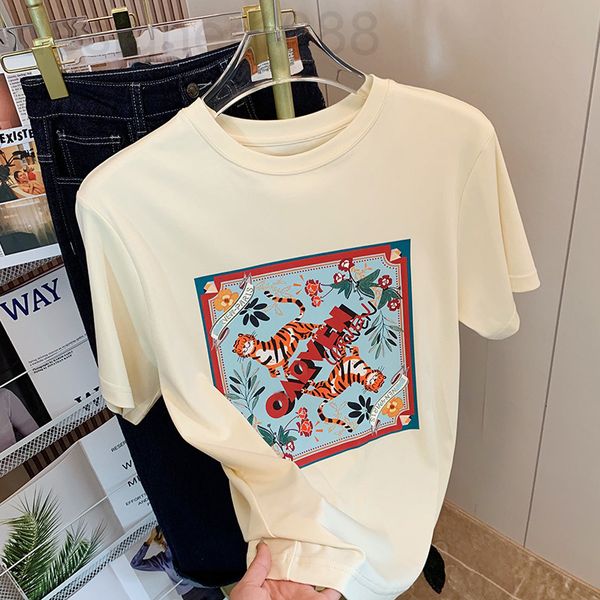 women's t-shirt designer 2022 summer new net red little tiger print loose short sleeve t-shirt women's wear bgxi, White
women's t-shirt designer 2022 summer new net red little tiger print loose short sleeve t-shirt women's wear bgxi, White