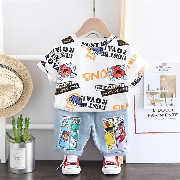 summer casual toddler baby boys girls clothing suit children cartoon printed shorts 2 pc set fashion kids clothes 220620, White
summer casual toddler baby boys girls clothing suit children cartoon printed shorts 2 pc set fashion kids clothes 220620, White