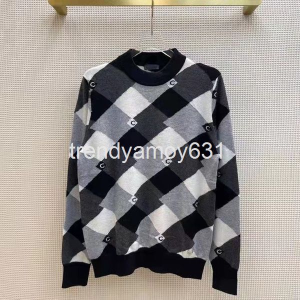 women's sweaters 21 autumn and winter cashmere classic rhomboid contrast round neck knitted women's sweater, casual versatile, war, White;black
women's sweaters 21 autumn and winter cashmere classic rhomboid contrast round neck knitted women's sweater, casual versatile, war, White;black