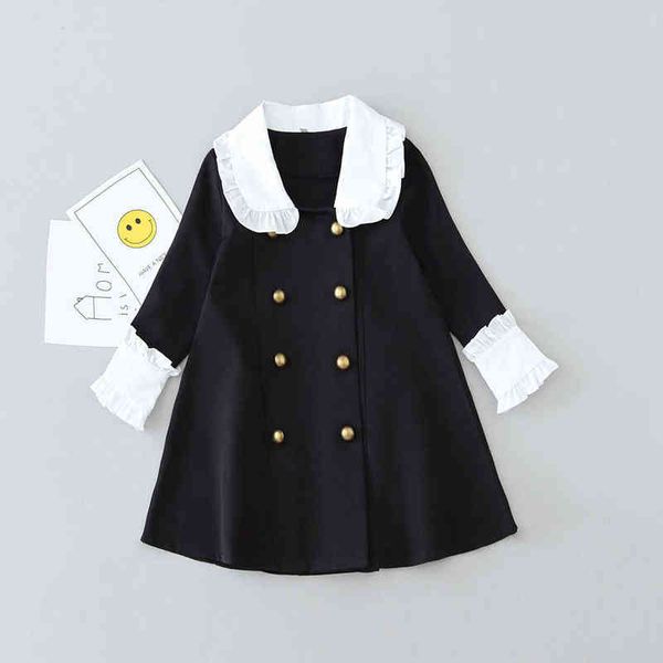 autumn kids clothes lace collar long sleeve princess dress korean fashion toddler girls come vestidos outfits l220715, Red;yellow
autumn kids clothes lace collar long sleeve princess dress korean fashion toddler girls come vestidos outfits l220715, Red;yellow