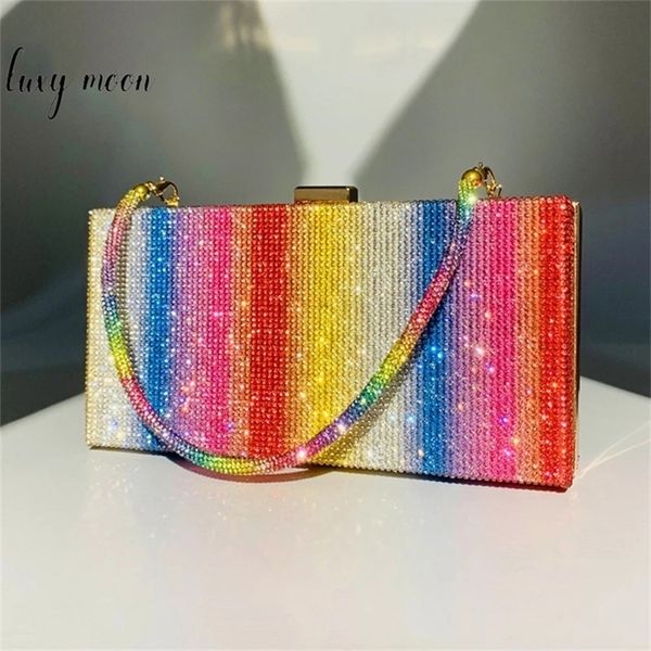 rainbow diamond wedding clutch bag elegant party evening purse and handbag for women luxury designer crossbody zd2106 220527
rainbow diamond wedding clutch bag elegant party evening purse and handbag for women luxury designer crossbody zd2106 220527