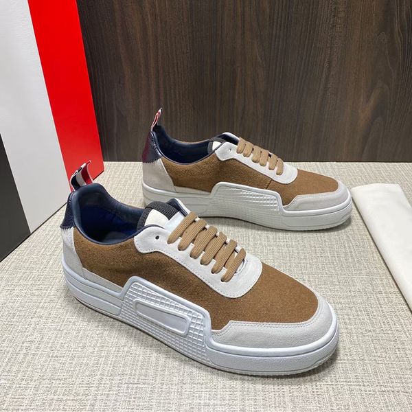 casual shoes men's designer tb casual shoes fashion low leather outdoor skateboard flat sneakers size 39-45, Black
casual shoes men's designer tb casual shoes fashion low leather outdoor skateboard flat sneakers size 39-45, Black