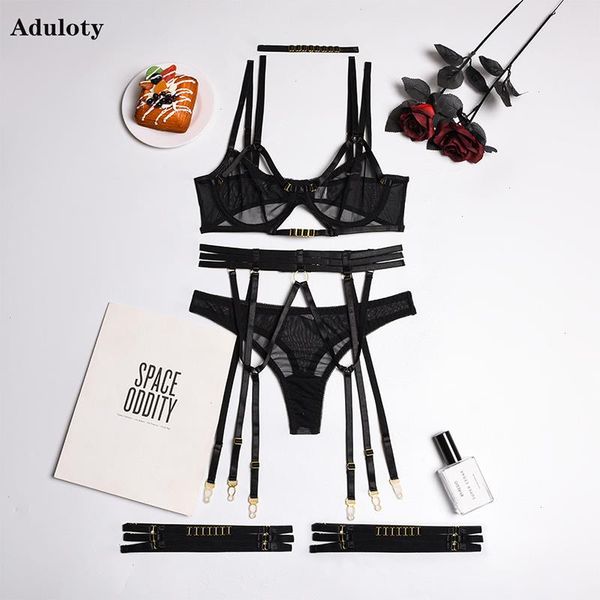 fashion see-through thin bras sets womens lingerie underwire gather bra garter belt erotic suit underwear thong set, Red;black
fashion see-through thin bras sets womens lingerie underwire gather bra garter belt erotic suit underwear thong set, Red;black