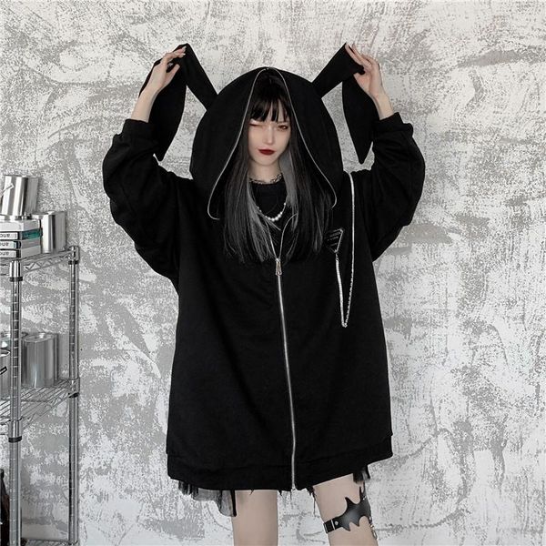 autumn winter black ears kawaii sweatshirt women girls japanese loose long sleeve plus size emo jacket
autumn winter black ears kawaii sweatshirt women girls japanese loose long sleeve plus size emo jacket