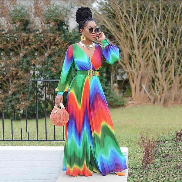 designer women's prom dresses 2022 spring and summer skirt long sleeve v-neck pleated contrast loose large print skirt, Black
designer women's prom dresses 2022 spring and summer skirt long sleeve v-neck pleated contrast loose large print skirt, Black