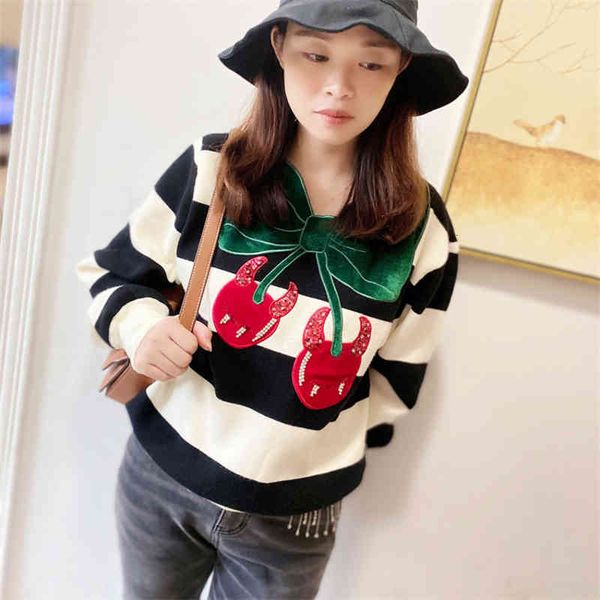 women's hoodies sweatshirts knitted and embroidered women's shirts in the fashion show early sprg, Black
women's hoodies sweatshirts knitted and embroidered women's shirts in the fashion show early sprg, Black