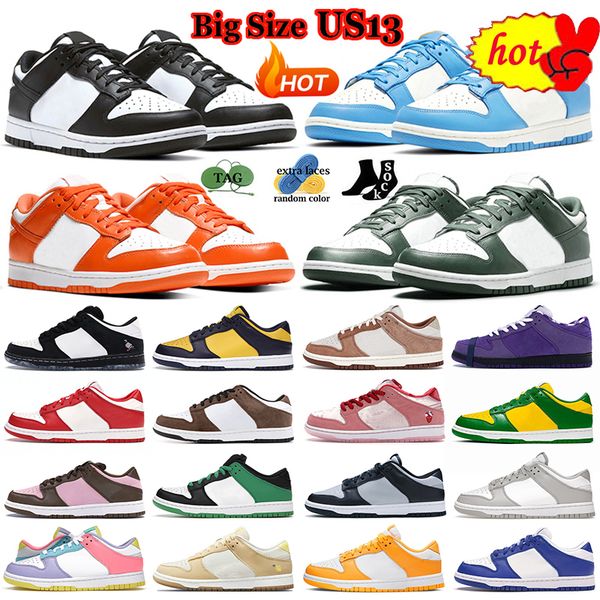 big size us13 panda casual shoes for women men black white coast unc sail team green court purple mens dunked trainers outdoor sports
big size us13 panda casual shoes for women men black white coast unc sail team green court purple mens dunked trainers outdoor sports