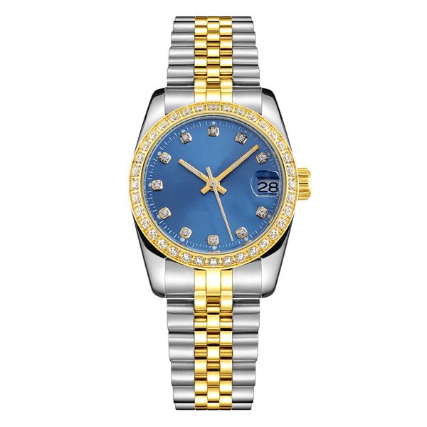 watch mens 36mm inch quartz diamond bezel stainless steel ladies waterproof super luminous sports watch montre de luxe, Slivery;brown
watch mens 36mm inch quartz diamond bezel stainless steel ladies waterproof super luminous sports watch montre de luxe, Slivery;brown