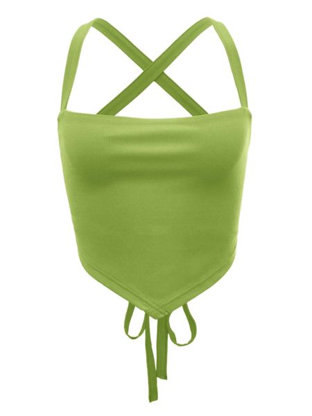 lace up rib knit cami 56gs#, White
lace up rib knit cami 56gs#, White