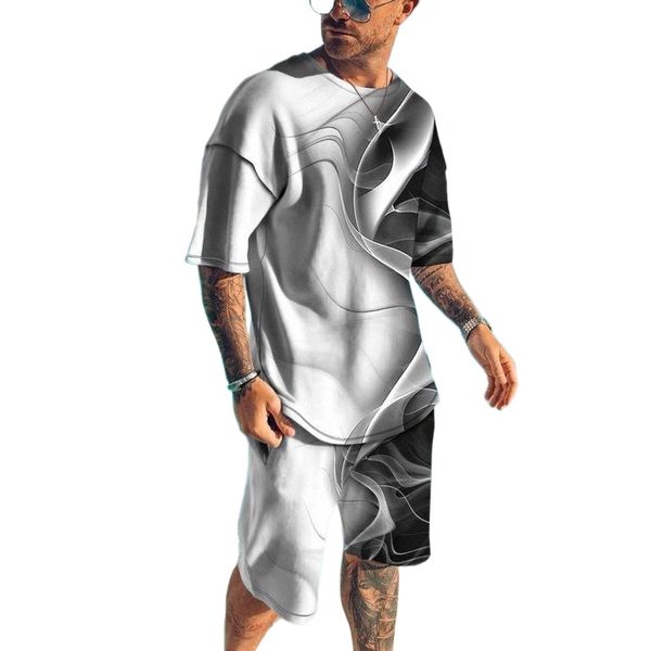 men's tracksuits summer men's sets oversize t-shirts 2pcs casual short sleeve outfits 3d printed streetswear tracksuitmen's u, Gray
men's tracksuits summer men's sets oversize t-shirts 2pcs casual short sleeve outfits 3d printed streetswear tracksuitmen's u, Gray
