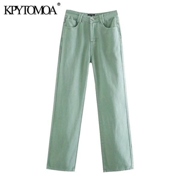 kpytomoa women chic fashion side pockets straight jeans vintage high waist zipper female trousers denim pants mujer 210302, Blue
kpytomoa women chic fashion side pockets straight jeans vintage high waist zipper female trousers denim pants mujer 210302, Blue