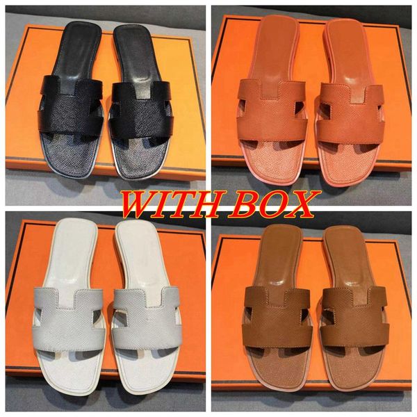 2022 fashion sandals genuine leather h women slippers summer luxury flat slides ladies beach sandal party wedding oran slipper with box, Black
2022 fashion sandals genuine leather h women slippers summer luxury flat slides ladies beach sandal party wedding oran slipper with box, Black