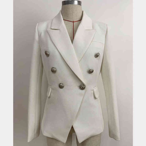 women's suits & blazers jianhuo 2022 star women's suit thick fabric double breasted silver metal lion head button small coat 9f2m, White;black
women's suits & blazers jianhuo 2022 star women's suit thick fabric double breasted silver metal lion head button small coat 9f2m, White;black