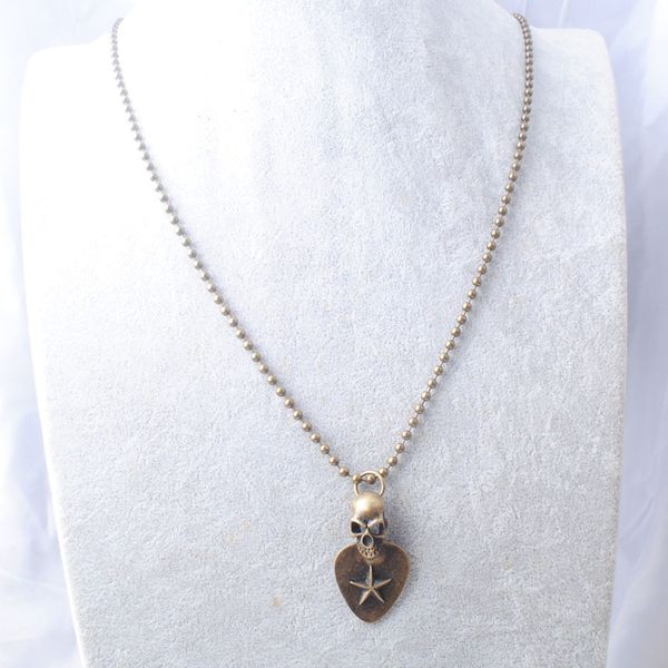 ancient copper skull pendant gift fit men girl boy long chain metal suspension necklace jewelry c067, Silver
ancient copper skull pendant gift fit men girl boy long chain metal suspension necklace jewelry c067, Silver
