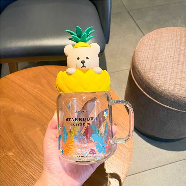 starbucks pineapple bear mason cup cartoon gift animal water cup covered glass high capacity coffee cup
starbucks pineapple bear mason cup cartoon gift animal water cup covered glass high capacity coffee cup