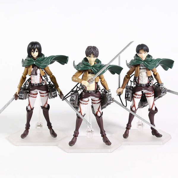 huiya01 figma attack on titan eren jaeger 207 mikasa ackerman 203 levi 213 pvc action figure collection toy q0522
huiya01 figma attack on titan eren jaeger 207 mikasa ackerman 203 levi 213 pvc action figure collection toy q0522