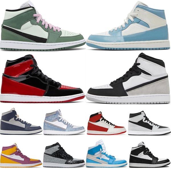 high stage haze 1 1s basketball shoes for men women patent bred university blue college grey dark marina blue mocha leather sports sneakers
high stage haze 1 1s basketball shoes for men women patent bred university blue college grey dark marina blue mocha leather sports sneakers