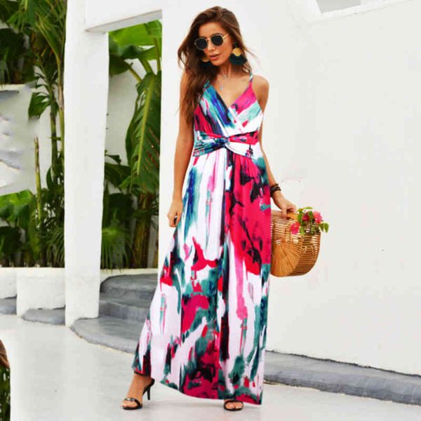 casual dresses 2022 spring and summer women's fashion suspender printed beach dress long skirt 61no, Black;gray
casual dresses 2022 spring and summer women's fashion suspender printed beach dress long skirt 61no, Black;gray
