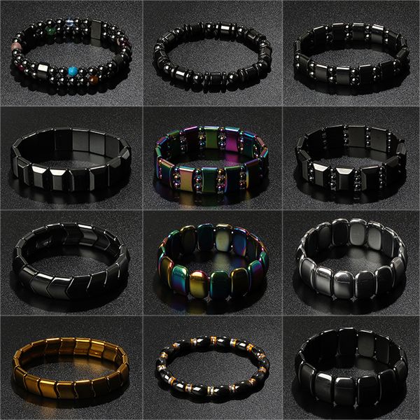 fashion wave hematite energy bracelet men original nature hematite protect health bracelets for women new luxury balance jewelry, Black
fashion wave hematite energy bracelet men original nature hematite protect health bracelets for women new luxury balance jewelry, Black