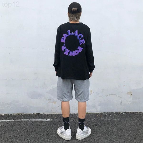 hip american hop rap combo high street retro cotton printed long sleeve t-shirt men's and women's bottoms loose fashion, Black
hip american hop rap combo high street retro cotton printed long sleeve t-shirt men's and women's bottoms loose fashion, Black