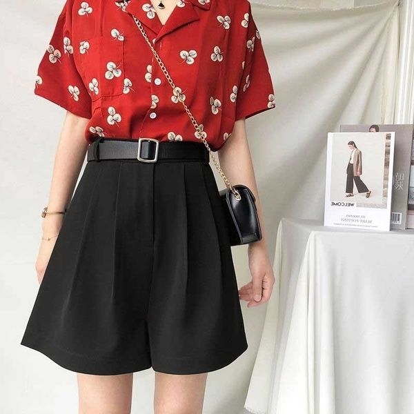nicemix bermuda shorts women casual zipper wide leg shorts elegant pockets shorts ladies solid high waist summer woman y200512, White;black
nicemix bermuda shorts women casual zipper wide leg shorts elegant pockets shorts ladies solid high waist summer woman y200512, White;black