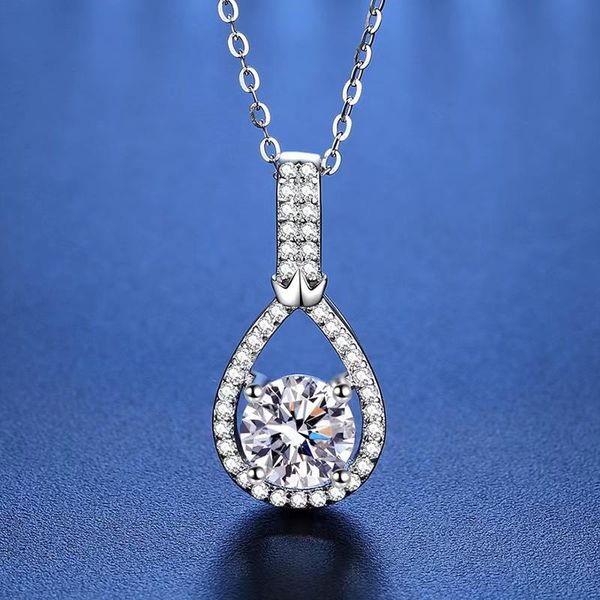 trendy pendant necklaces 1ct d color vvs1 moissanite water drop necklace for women 925 sterling silver diamond gift
trendy pendant necklaces 1ct d color vvs1 moissanite water drop necklace for women 925 sterling silver diamond gift