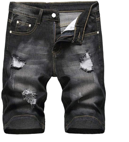 men's casual regular fit 5 pocket lightweight summer stretch ripped denim jean shorts e02p#, White;black
men's casual regular fit 5 pocket lightweight summer stretch ripped denim jean shorts e02p#, White;black