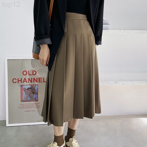 designer zhicongxi french pleated skirt women's spring black high waist medium length slim a-line 5127 2022, White
designer zhicongxi french pleated skirt women's spring black high waist medium length slim a-line 5127 2022, White