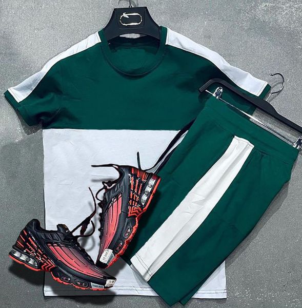 2022ss luxury designer mens tracksuits t-shirt suit men cotton short sleeve casual clothes letter print round neck tshirt sports suits summe, Gray
2022ss luxury designer mens tracksuits t-shirt suit men cotton short sleeve casual clothes letter print round neck tshirt sports suits summe, Gray