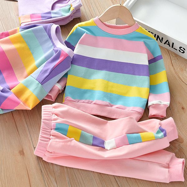 clothes sets for girls striped pattern sweatshirt casual pants 2pcs girl set clothes style children kids clothing 295 z2, White
clothes sets for girls striped pattern sweatshirt casual pants 2pcs girl set clothes style children kids clothing 295 z2, White