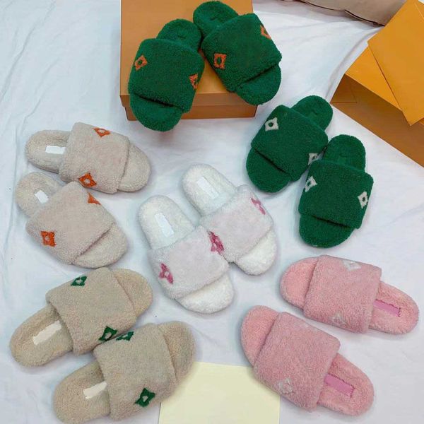 women slippers donkey wool winter fur fluffy plush sandals designer fashion letter sandals comfortable inverted triangle iron herringbone 35, Black
women slippers donkey wool winter fur fluffy plush sandals designer fashion letter sandals comfortable inverted triangle iron herringbone 35, Black