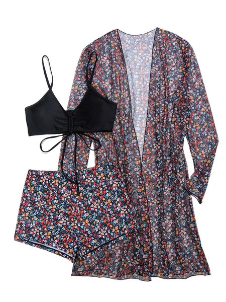 3pack random ditsy floral print drawstring shorts bikini swimsuit & kimono i7ev#, White;black
3pack random ditsy floral print drawstring shorts bikini swimsuit & kimono i7ev#, White;black