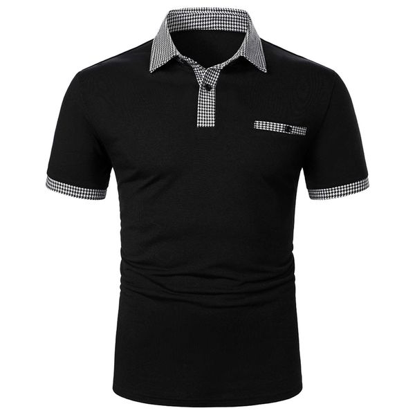 men new business polo shirts men short sleeve t-shirt striped matching t-shirt leisure wear clothing casual fashion men, White;black
men new business polo shirts men short sleeve t-shirt striped matching t-shirt leisure wear clothing casual fashion men, White;black