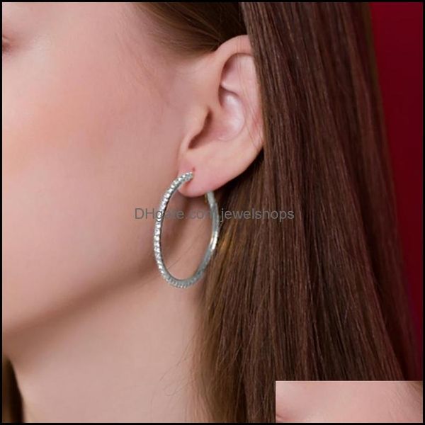 hoop hie sparkle big circle earrings for women bride wedding party earing sier color zircon fashion je jewelshops dhj4h, Golden;silver
hoop hie sparkle big circle earrings for women bride wedding party earing sier color zircon fashion je jewelshops dhj4h, Golden;silver
