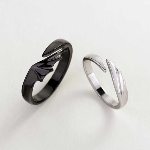 rings ins new hip hop angel and devil couple men women korean simple black white student gift jewelry for engagement accessary, Silver
rings ins new hip hop angel and devil couple men women korean simple black white student gift jewelry for engagement accessary, Silver