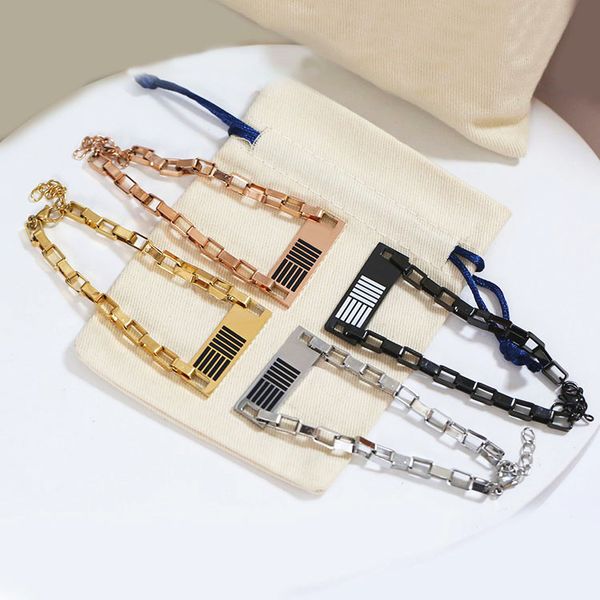 classic designer charm bracelets fashion jewelrys wristband plated letter simple luxury pendants stainless steel lovers chain jewelry gift, Golden;silver
classic designer charm bracelets fashion jewelrys wristband plated letter simple luxury pendants stainless steel lovers chain jewelry gift, Golden;silver