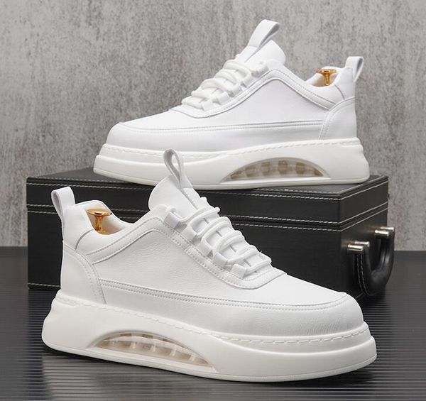 men shoes platform sneakers r increase air cushion shoes loafers flat heel lace-up little white casual round toe plus size 38- 46, Black
men shoes platform sneakers r increase air cushion shoes loafers flat heel lace-up little white casual round toe plus size 38- 46, Black