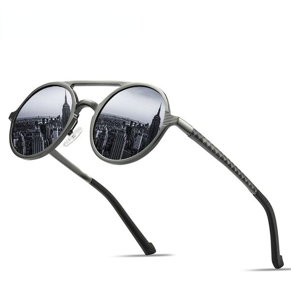 botern new polarized aluminum magnesium sunglasses retro round frame fashion driving sunnies pilot style men's sun glasses the united s, White;black
botern new polarized aluminum magnesium sunglasses retro round frame fashion driving sunnies pilot style men's sun glasses the united s, White;black