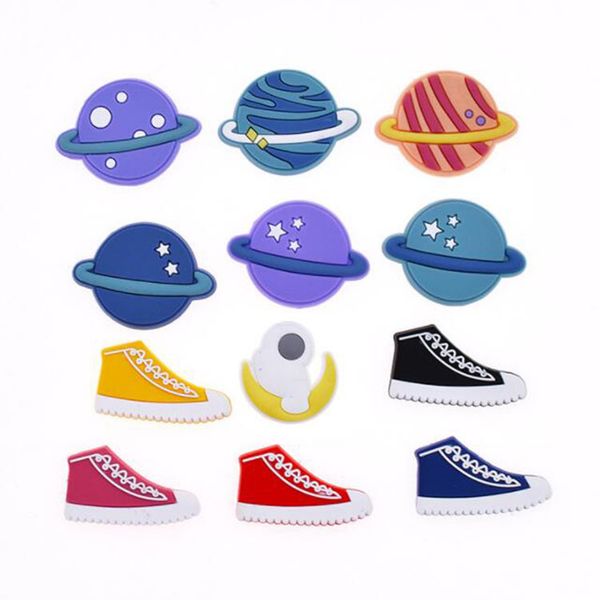 cartoon planet sport shoes croc charms hole garden shoe flower accessories soft rubber decoration buckle gift instock, White;pink
cartoon planet sport shoes croc charms hole garden shoe flower accessories soft rubber decoration buckle gift instock, White;pink