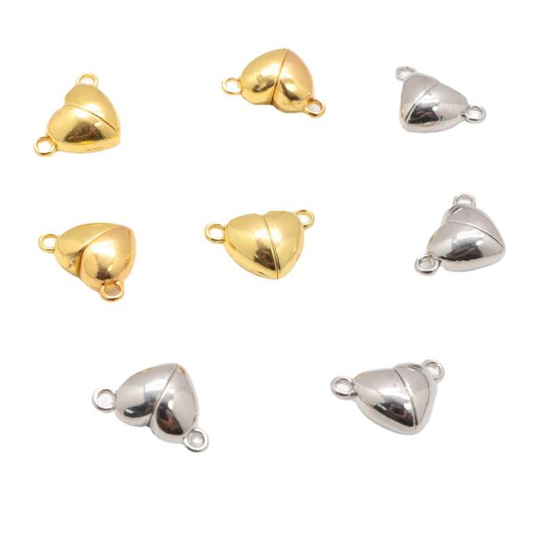 love gold white k color magnetic connection buckle handmade diy necklace bracelet jewelry accessories magnet buckle, Silver
love gold white k color magnetic connection buckle handmade diy necklace bracelet jewelry accessories magnet buckle, Silver