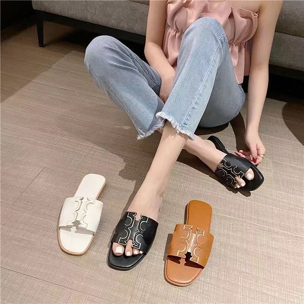 leather slippers op64 women 2022 summer new fairy wind comfortable square metal clasp wear flat one word fashion slippers big brands in euro, Black
leather slippers op64 women 2022 summer new fairy wind comfortable square metal clasp wear flat one word fashion slippers big brands in euro, Black