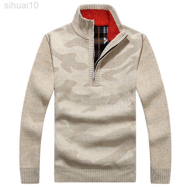 2022 men half zipper fleece lined padded keep warm sweater stand collar loose sweater l220801, White;black
2022 men half zipper fleece lined padded keep warm sweater stand collar loose sweater l220801, White;black