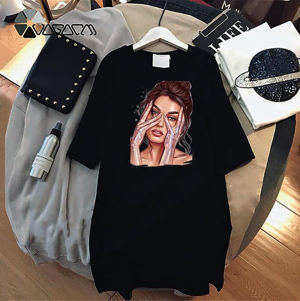 4xl mini dress cool girl print party dresses short sleeve o neck black sundresses solid casual loose summer big size fashion women clothes
4xl mini dress cool girl print party dresses short sleeve o neck black sundresses solid casual loose summer big size fashion women clothes