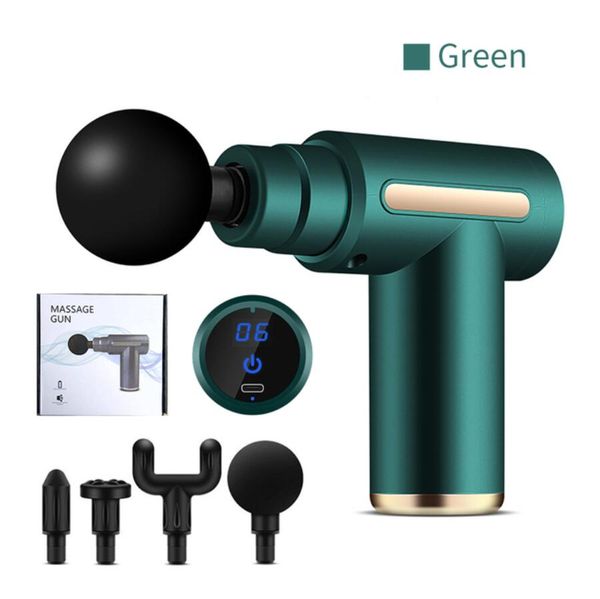 portable massage gun deep tissue muscle electric massager pain relief for body neck back relaxation fitness slimming customized logo
portable massage gun deep tissue muscle electric massager pain relief for body neck back relaxation fitness slimming customized logo