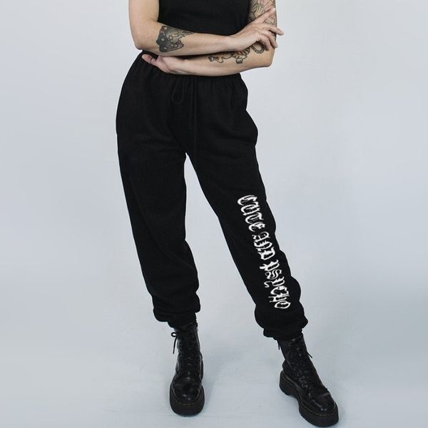rapwriter fashion side stripe letter sweatpants women autumn stretch high waist streetwear cargo jogger pencil pants y200114, Black;white
rapwriter fashion side stripe letter sweatpants women autumn stretch high waist streetwear cargo jogger pencil pants y200114, Black;white