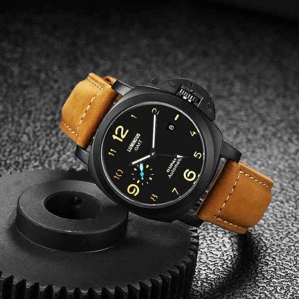 oupai 2022 arrival italy military desingn automaic watch men waterproof lumino marine luminou sports, Slivery;brown
oupai 2022 arrival italy military desingn automaic watch men waterproof lumino marine luminou sports, Slivery;brown