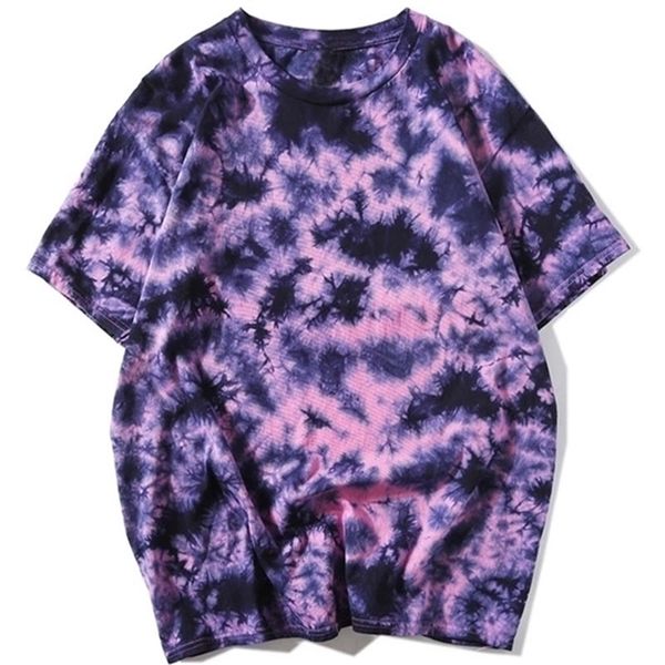 tie dye t shirt hip hop t-shirt summer mens round neck loose tshirts 100 cotton womens oversize tees 220302, White;black
tie dye t shirt hip hop t-shirt summer mens round neck loose tshirts 100 cotton womens oversize tees 220302, White;black