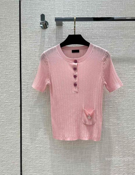 women's knits & tees short sleeved t-shirt temperament age reduction versatile solid color buttons show thin half blouse high end in sp, White
women's knits & tees short sleeved t-shirt temperament age reduction versatile solid color buttons show thin half blouse high end in sp, White